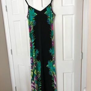 Long floral dress